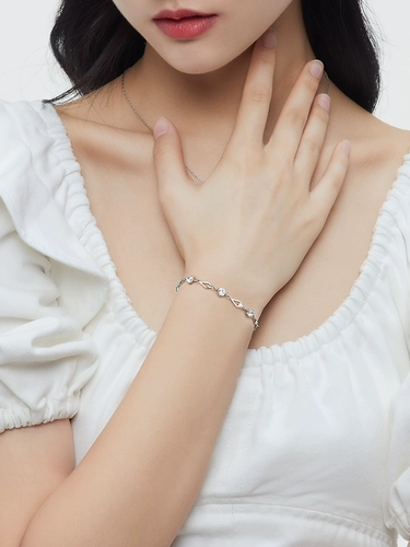 Летний серебряный браслет, подарок на день рождения, серебро 925 пробы, серебро 925 пробы, коллекция 2022