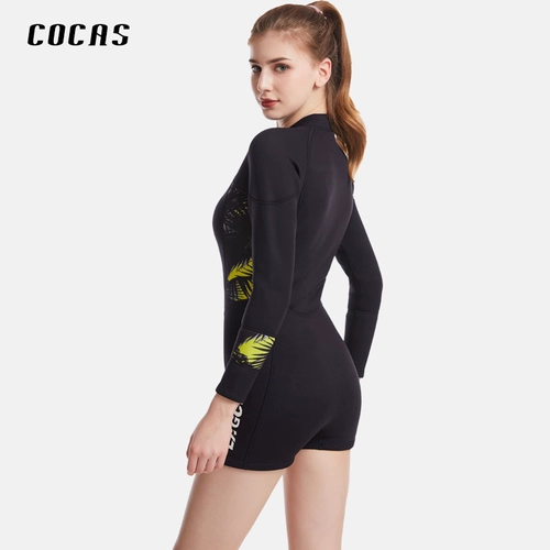 Удерживающий тепло демисезонный купальник для влюбленных, увеличенная толщина