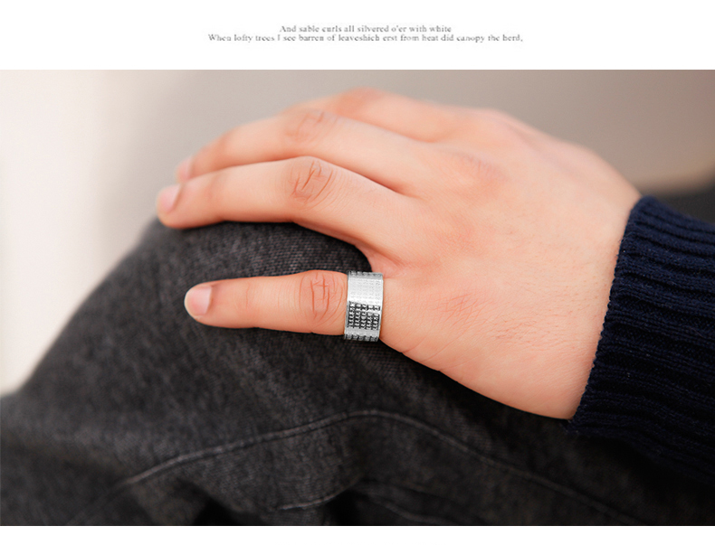 Bague homme en Acier au titane - Ref 3088052 Image 22