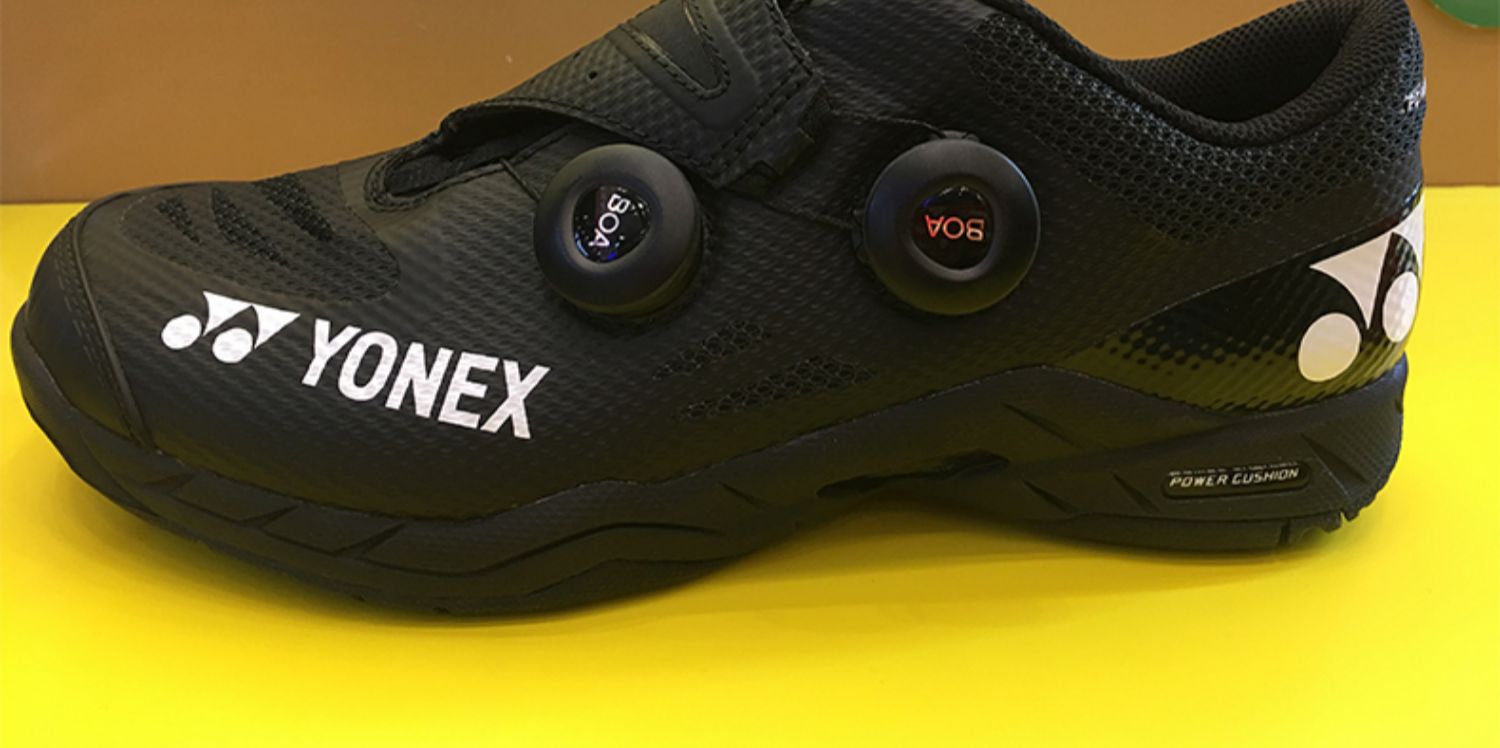 Giày cầu lông Yonex mới 2019 Giày thể thao nam YY Giày thể thao chuyên nghiệp SHBIFEX Giày cầu lông Lin Dan - Giày cầu lông giày đánh cầu lông