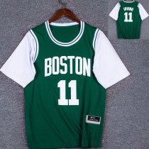 Short-sleeved T-shirt summer loose Korean bf fake two-piece suit custom basketball student Jersey mens and womens Jersey customization