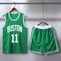 Basketball suit mens custom Celtic Owen Jersey No. 11 Garnett Ray Allen adult childrens jersey