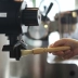 Bàn chải cà phê bột quán cà phê tay lắc sản phẩm duy nhất Máy xay Ý thiết bị làm sạch bằng gỗ xử lý tóc mềm