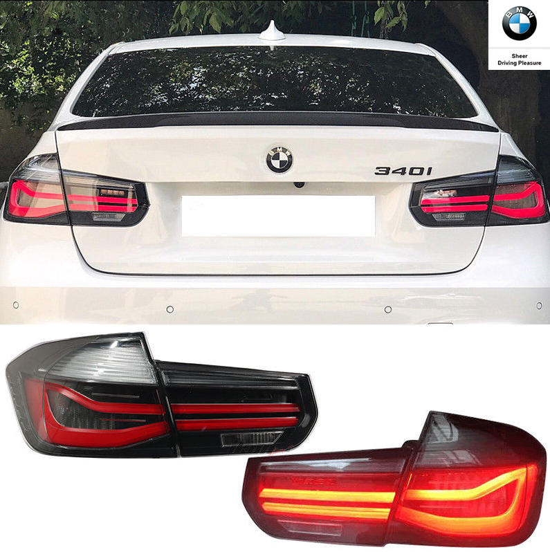 BMW3 series original plant MP smoked black tail light 320330328 M3 assembly retrofitted LED smoked tail light