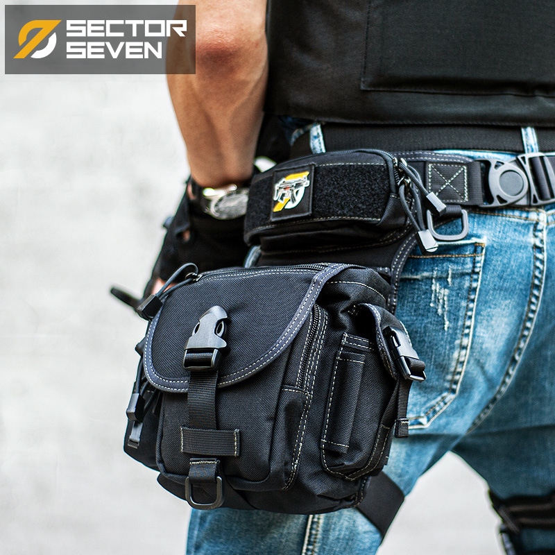 Zone 7 Parrot Multifunction Tactical Waist Leg Bag Women Sports Outdoor Riding Moto Locomotive Diagonal Satchel Bag-Taobao