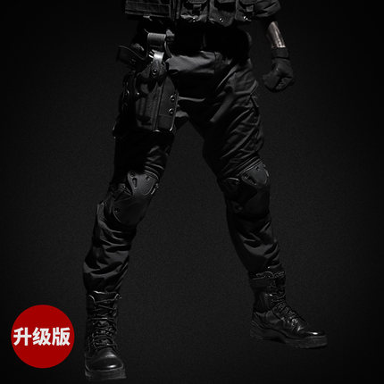 CQB black tactical pants outdoor combat training pants overalls men's military fan supplies real CS field equipment