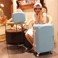 Phiên bản tiếng Hàn của trường hợp xe đẩy nữ nhỏ tươi 20 inch 24 inch phổ biến bánh xe sinh viên đại học thủy triều màu kẹo vali châu Âu và Mỹ balo kéo