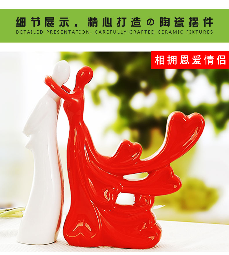 Creative household small place, a living room TV ark adornment modern ins decoration ceramics craft gift