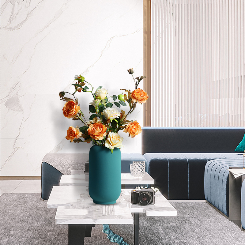 Light and decoration vase dried flower adornment is placed in the sitting room is contracted and I household table creative Nordic ceramic bottle arranging flowers