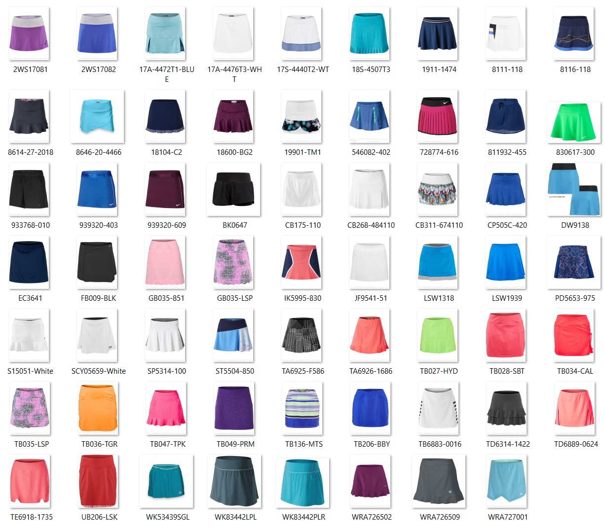 20200930 Wilson women's tennis sports clothing is not refundable or changed