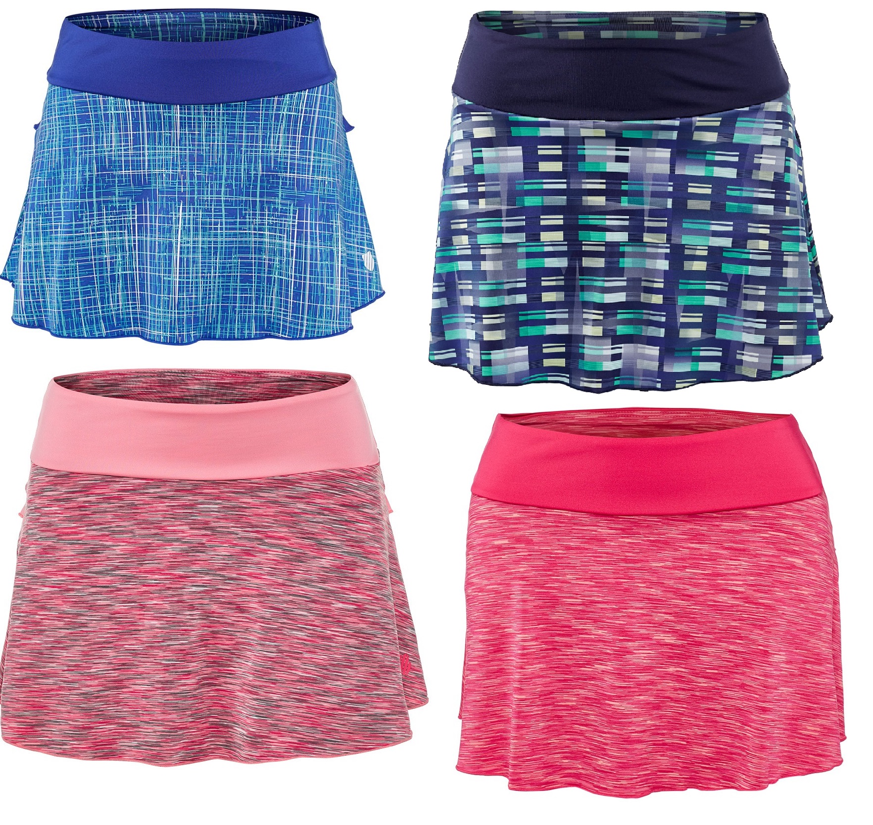 KSwiss Wms Deuce Skirt Women's Tennis Skirt with Integrated Shorts US Version