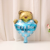 Mini Holding Bear Blue
