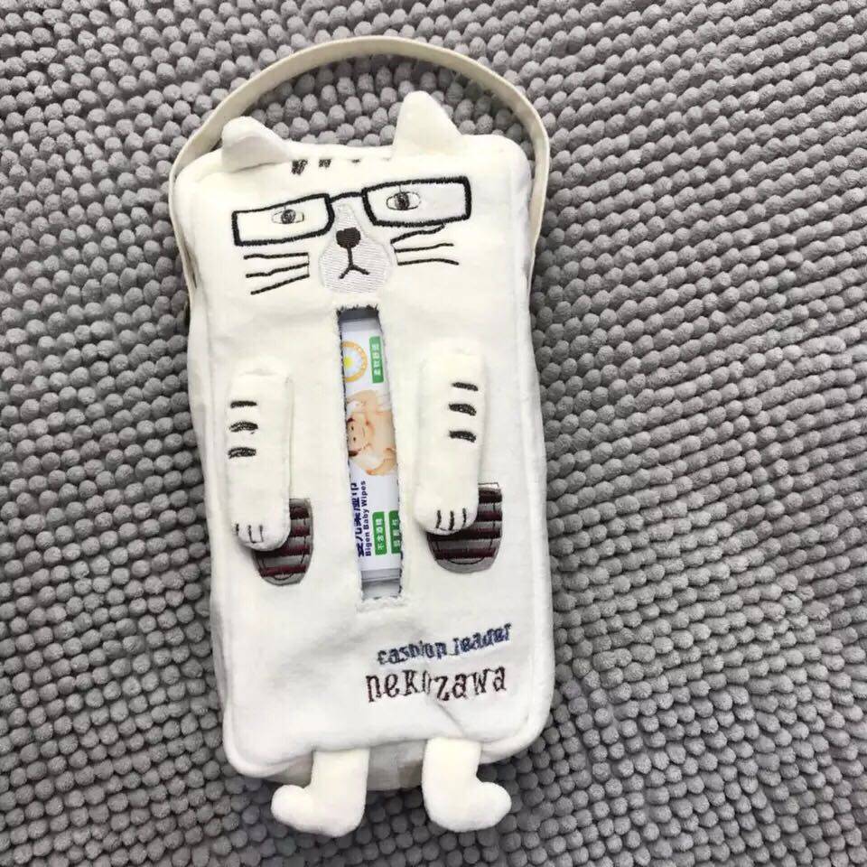 TY25 buyer shop Japan kusuguru new drawer box set pendant paper towel set home tissue bag storage