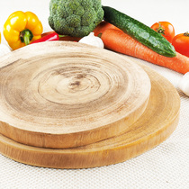 Thailand imported acacia wood cutting board Household crack-proof kitchen chopping board Solid wood cutting board Cutting board Whole wood side dish board