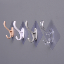 Adhesive hook strong viscose bathroom door rear suction cup hook kitchen wall wall load-bearing no trace paste non-perforated hook hook