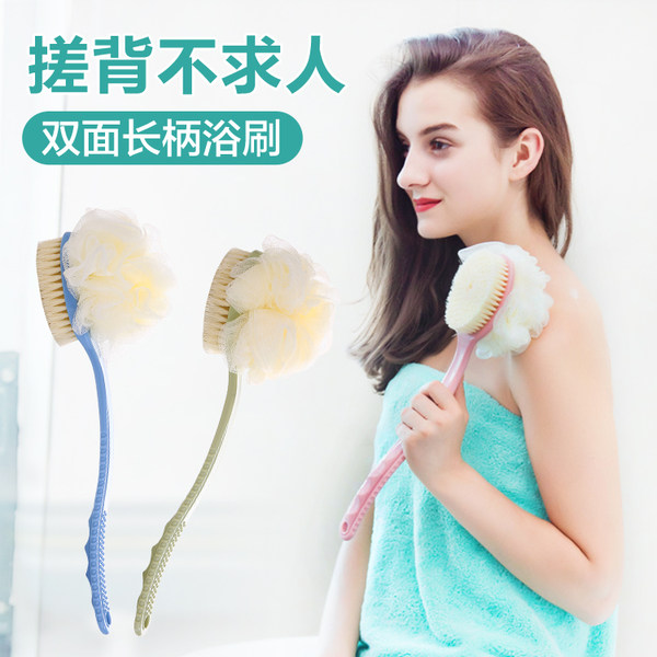 虎骑士 长柄软毛按摩沐浴刷 天猫优惠券折后￥8.9包邮（￥11.9-3）