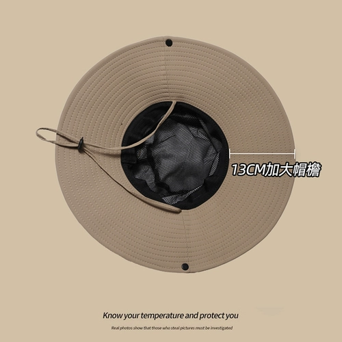 Джинсовая альпинистская дорожная солнцезащитная шляпа на солнечной энергии, шапка