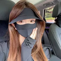 【Маска для шляпы интегрирована】 углеродная черная