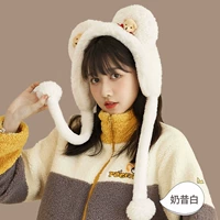 Ding Dong 𪠽Повязка на голову с медведем, белая