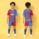 21-22 Barcelona Home Court Red and Blue - Командный логотип