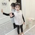 . 4 bé gái áo vest cotton 6 quần áo trẻ em 7 quần áo thu đông 9 trẻ em ngắn 5 dày 10 mặc ngoài 11 áo vest 8 tuổi hai bên - Áo ghi lê Áo ghi lê