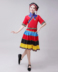 New Hmong trang phục pleated phụ nữ váy của Yi Tu hiệu suất gia đình quần áo khiêu vũ trang phục thiểu số nhảy trang phục 