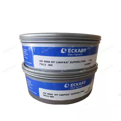 Supply German love card Five Star high light green gold ink 9888 red gold ink 9898 love card gold ink 9310 offset gold