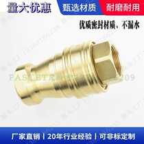 Hot pin KZD10-25 ZG1-1 4 DN32 hydraulic quick access to die water nozzle injection molding machine