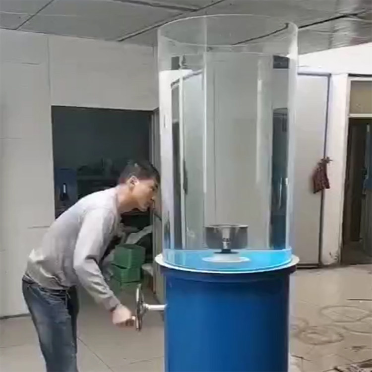 Hand Shaking Tornado Simulation Generator Kop Tech Exhibition Experience Warm Field Shivering Soundnet Red Toy game props