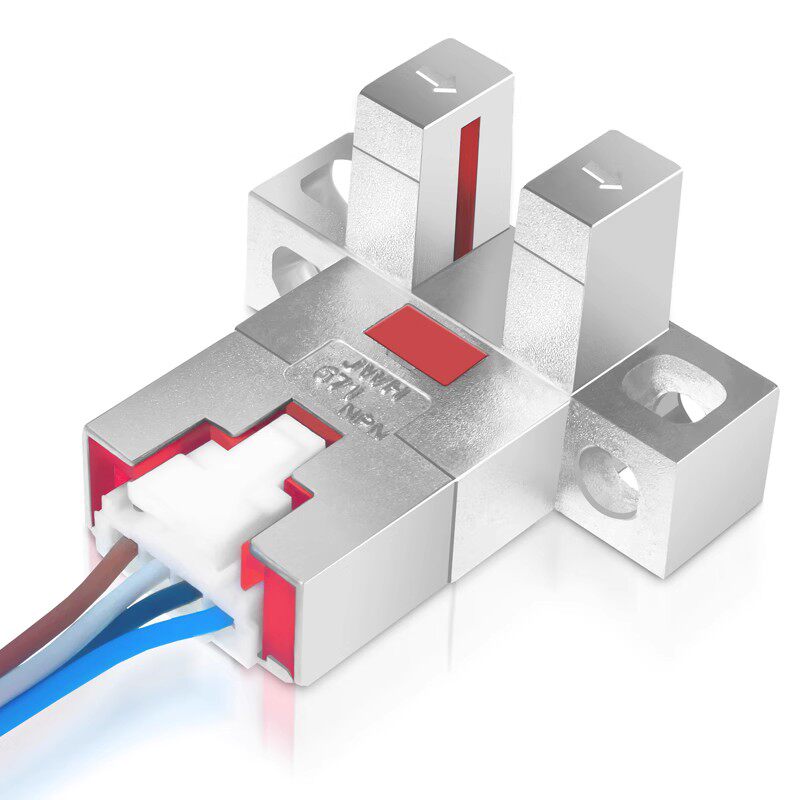 Motor Module U-Slot Type Limit Photoelectric Switch Cable Ee-Sx670/1/2Npnp Signal Sensor Origin