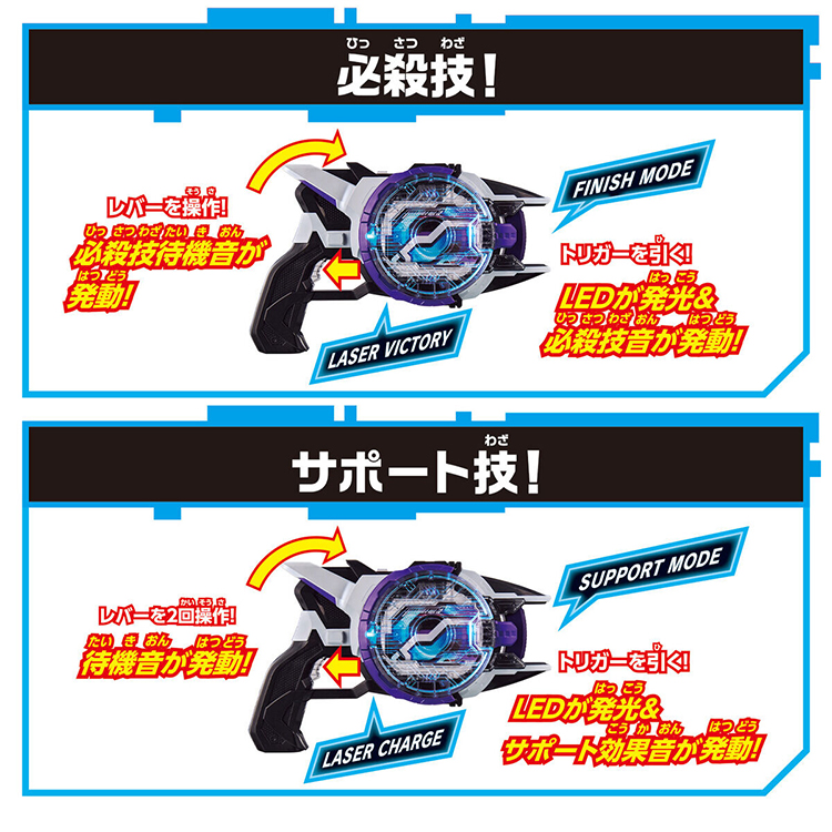 Bandai DX лазерный сублимационный прибор Лазер Камен ZIIN Yinhu Capted Geats Поддерживающий реквизит