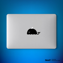 SkinAT is suitable for Apple notebook stickers logo personalized film Macbook Air Pro local stickers