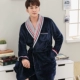 Mùa thu và mùa đông cặp đôi áo ngủ nữ mùa đông san hô lông cừu áo choàng tắm nam đồ ngủ flannel áo choàng tắm nữ áo choàng tắm kích thước lớn dịch vụ nhà áo khoác ngủ