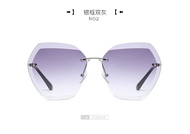 2018 new net red sunglasses nữ Hàn Quốc phiên bản của thủy triều retro Harajuku phong cách ins cận thị sunglasses vòng mặt 2017 đường đánh bại kính đồ chơi