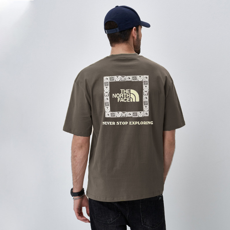 Thenorthface 2026 Spring and Summer New Outdoor Sports Breathable Round Neck Short-Sleeved T-Shirt for Men and Women
