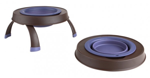 American DEXAS single pelvic rack folding bowl can be dismantled cat bowl feed bowl cat pot