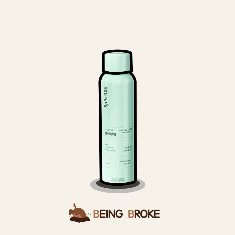 Instant Dry Hair Spes poetry Pei Dry Hair Spray free air sensation fluffy spray scalp hair Liu Hai Go to oil-Taobao