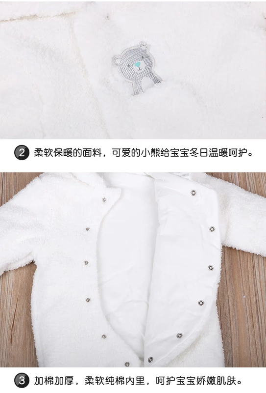 Bộ quà tặng cho bé mùa thu và mùa đông Quần áo sơ sinh cung cấp quà tặng nam và nữ bé kiểu quần áo Xiêm gói quà tặng trăm ngày