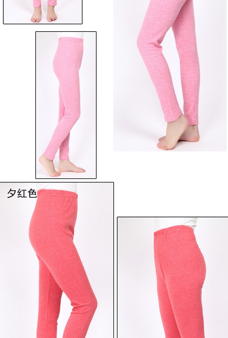 Quần lót đầu gối nữ, quần cotton, một mảnh satin, quần ấm mỡ, quần cotton trung và già, quần full size cỡ lớn quần nhung nữ ấm áp 
