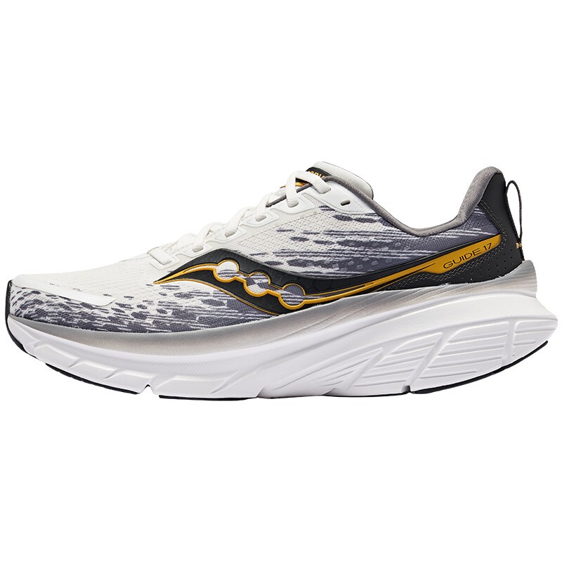 Saucony 2024 New Guide 17 Stable Support Couple's Men's Comfortable Cushioning Running Shoes