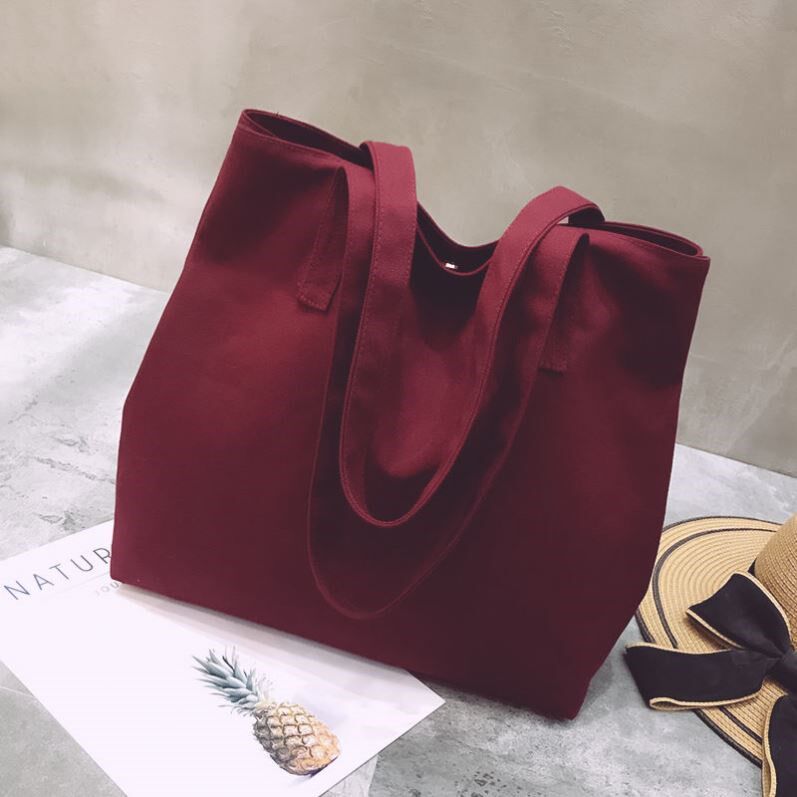  Boupack woman 100 hitch cotton linen minimalist satchel casual little freshener Korean version light art handbag sails cloth bag