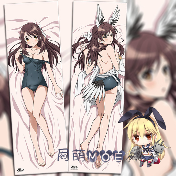 强袭魔女无畏魔女雁渊孝美2wt动漫等身抱枕