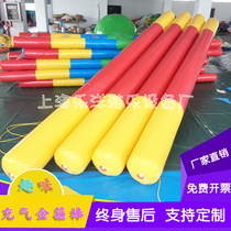 Fun Games props Giant Inflatable Gold Stirrup wheel Rolling Race Speed Kindergarten Expansion Body Intelligent Teaching Aids