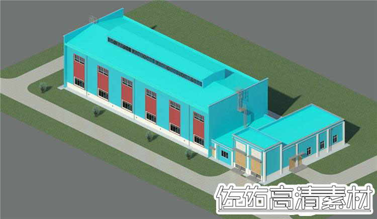 T400别墅酒店办公楼建筑项目BIM模型 Revit结构水电暖MEP族库...-15