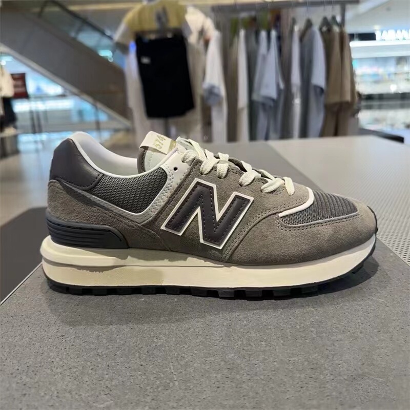 New Balance Official Genuine Men's Shoes Nb574 Second Generation Women's Shoes New Couple's Height-Increasing Running Sports Shoes