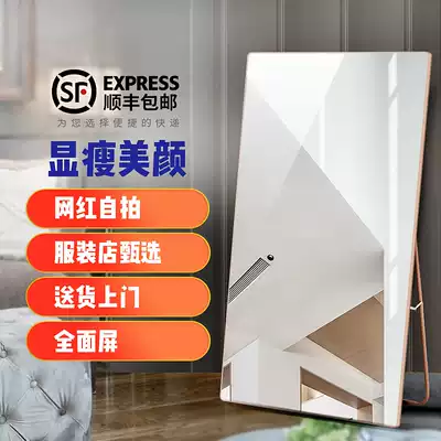 Slimming mirror Net red full-length mirror bedroom girl landing full-length mirror home clothing store full-length mirror full-length mirror
