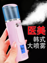Nano spray skin test hydration meter multifunctional portable handheld beauty moisturizing hydrating steam face instrument