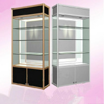 定制精品展示架商品陈列柜样品玻璃展柜化妆品礼品展架产品展示柜
