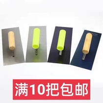 Oil worker blue steel stainless steel trowel scraper iron plate scraper diatom masonry bricklayer putty large white plaster knife trowel mud board