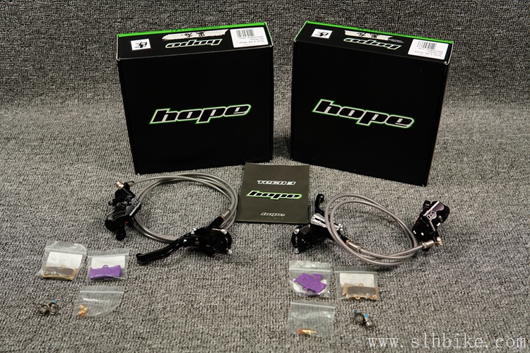 In stock UK Hope Tech 3 V4 brake metal tubing one pair of 2 hydraulic brake boxed licensed